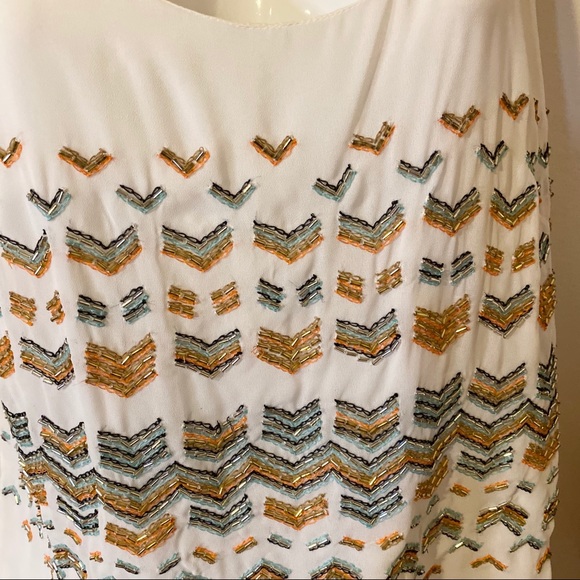 ❌SOLD❤️3/$10 Greylin Racerback Chevron Top - Picture 4 of 8